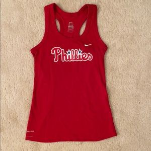 NIKE PHILLIES Tank Top - WOMENS S